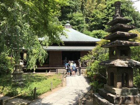 鎌倉　東慶寺の本堂